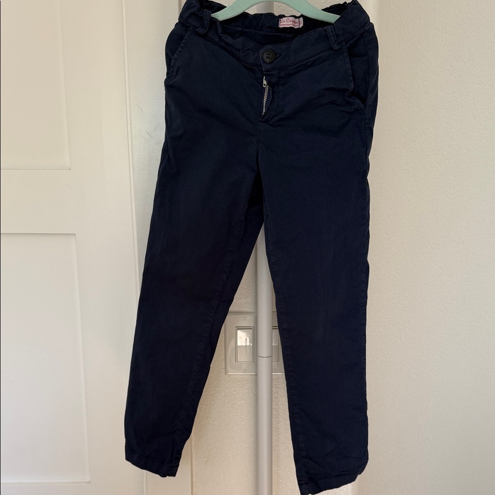 La Coqueta boys Navy Casual Bottoms - Unbranded
